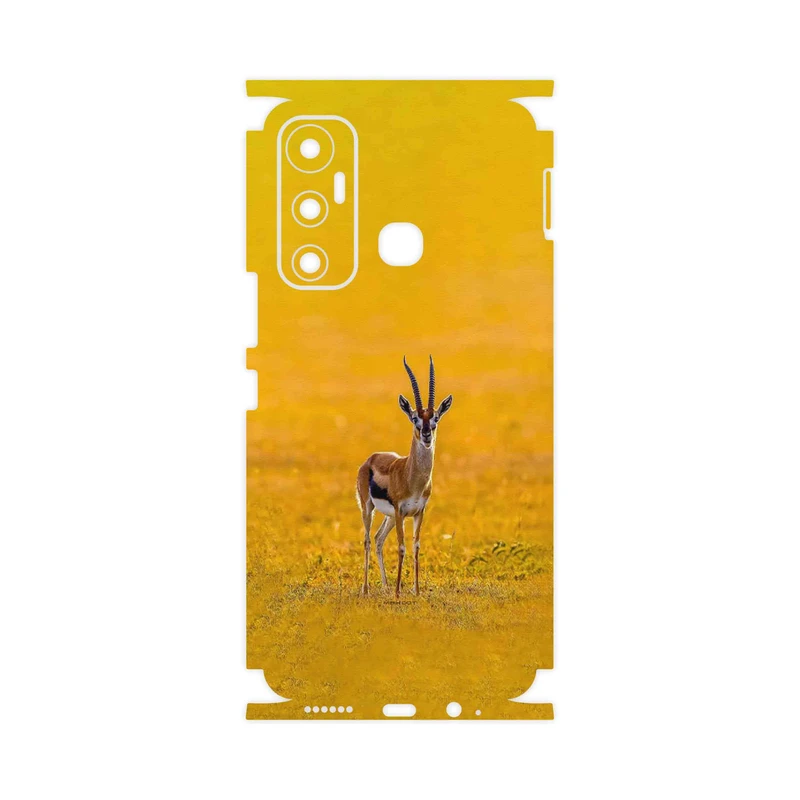 برچسب پوششی ماهوت مدل Gazelle-FullSkin مناسب برای گوشی موبایل اینفینیکس Hot 11