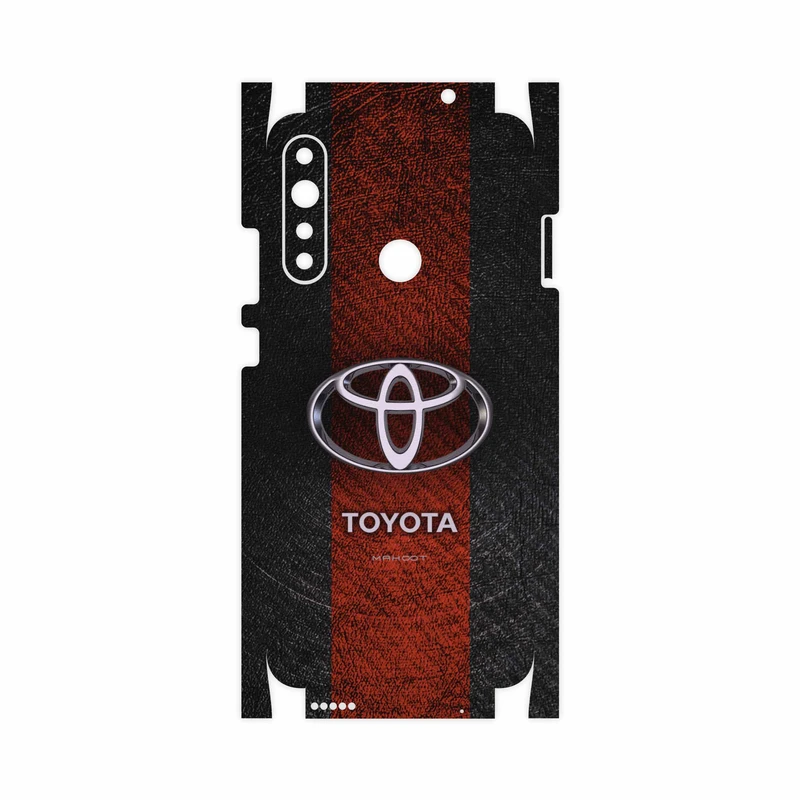 برچسب پوششی ماهوت مدل TOYOTA-Logo-FullSkin مناسب برای گوشی موبایل جی پلاس P10 Plus