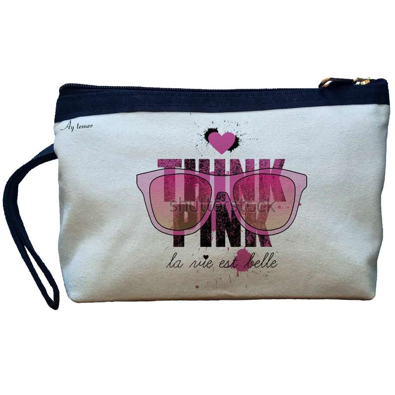 کیف لوازم آرایش زنانه آی تمر مدل فکر کن کد 141