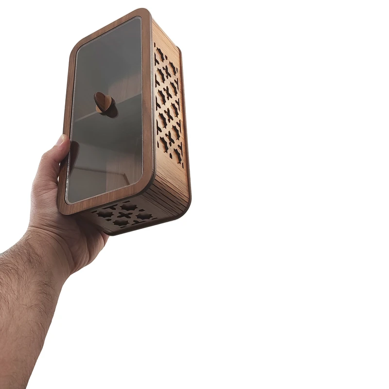 عکس شماره 7 : جعبه پذیرایی تکچین کالا مدل lz-3