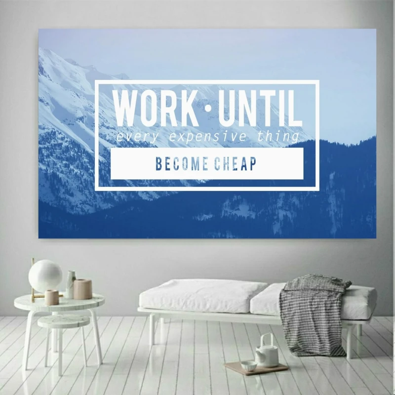 تابلو بوم طرح انگیزش مدل WORK.UNTIL کد SDP313