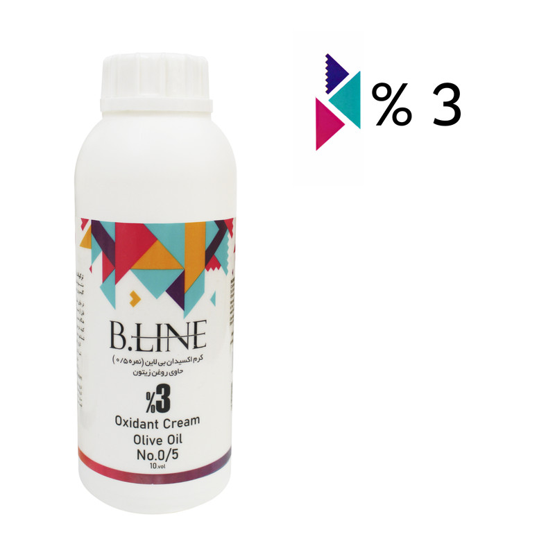کرم اکسیدان بي لاين مدل 0.5 سه درصدي حجم 750 میلی لیتر