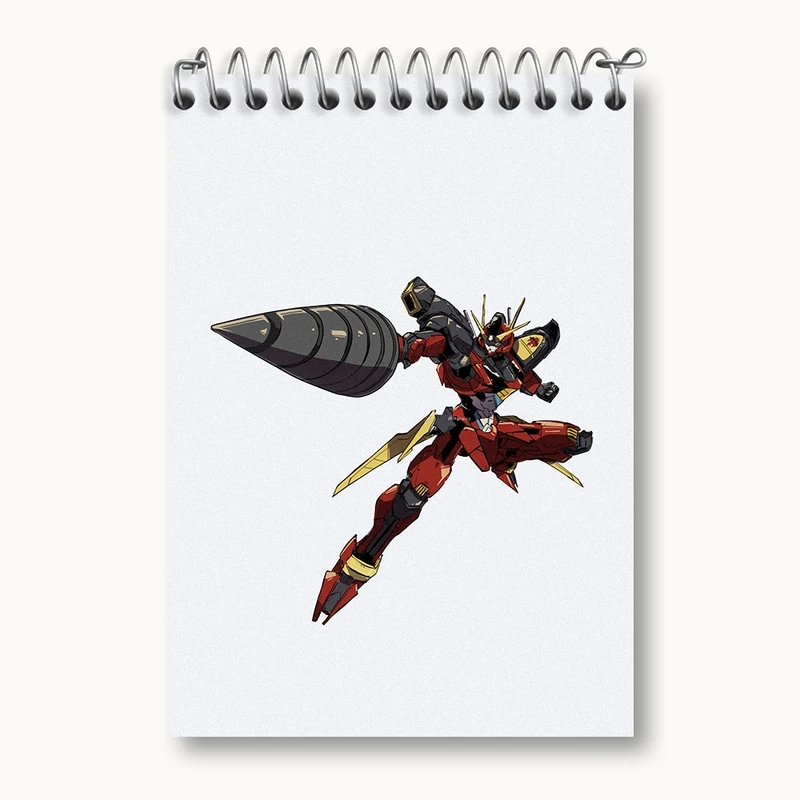 دفتر یادداشت 50 برگ خندالو مدل انیمه گورن لاگان کد 32310