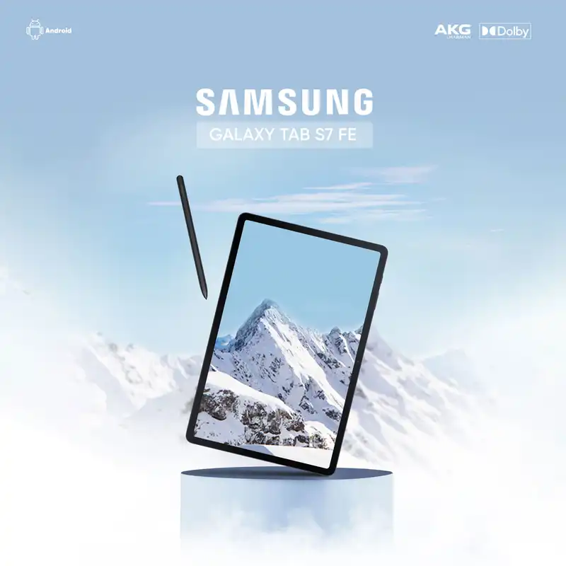 تبلت سامسونگ مدل Galaxy Tab S7 FE LTE SM-T735 ظرفیت 64 گیگابایت
