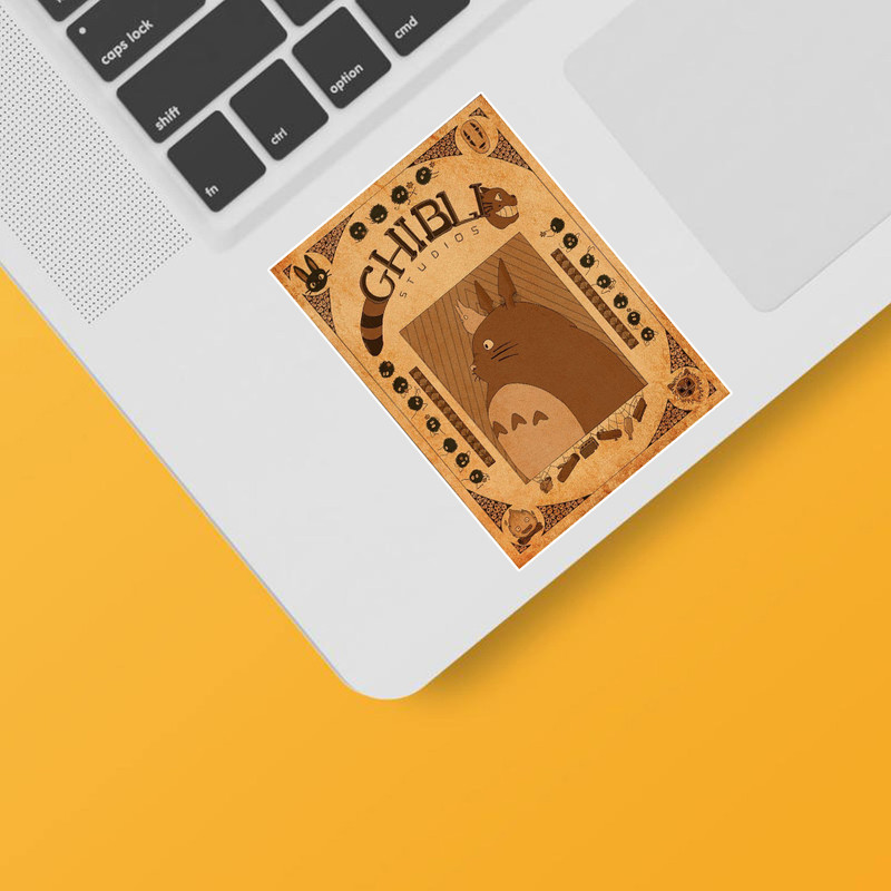 استیکر لپ تاپ و موبایل گوفی طرح پوستر انیمه مدل Chibli ST