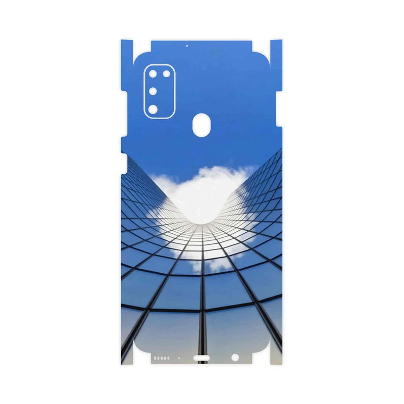 برچسب پوششی ماهوت مدل Glass skyscraper-FullSkin مناسب برای گوشی موبایل سامسونگ Galaxy M30s