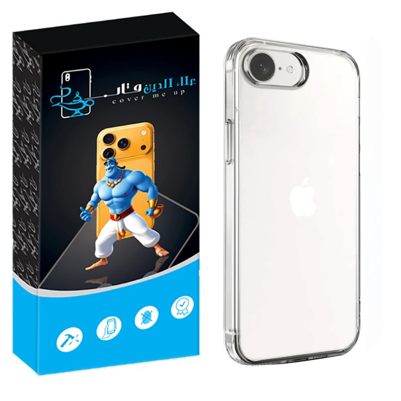 کاور علاالدین قاب مدل Crystal مناسب برای گوشی موبایل اپل Iphone 16e