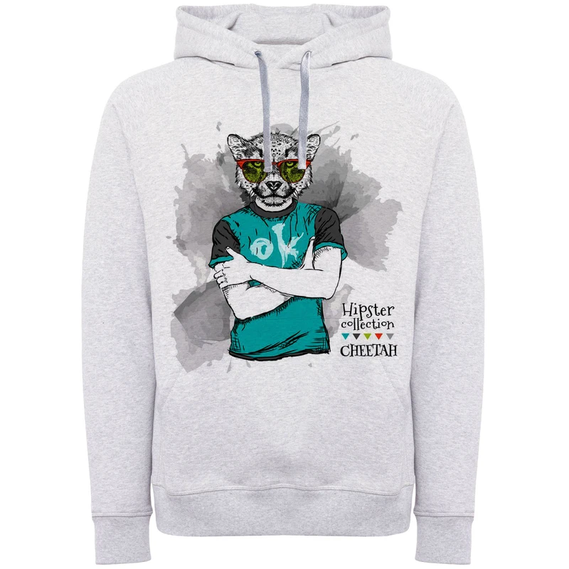 هودی مردانه مدل یوزپلنک عینکی کد A66