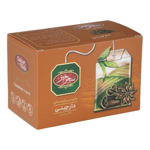 نقد و بررسی چای سبز کیسه ای دارچین سحرخیز بسته 20 عددی توسط خریداران