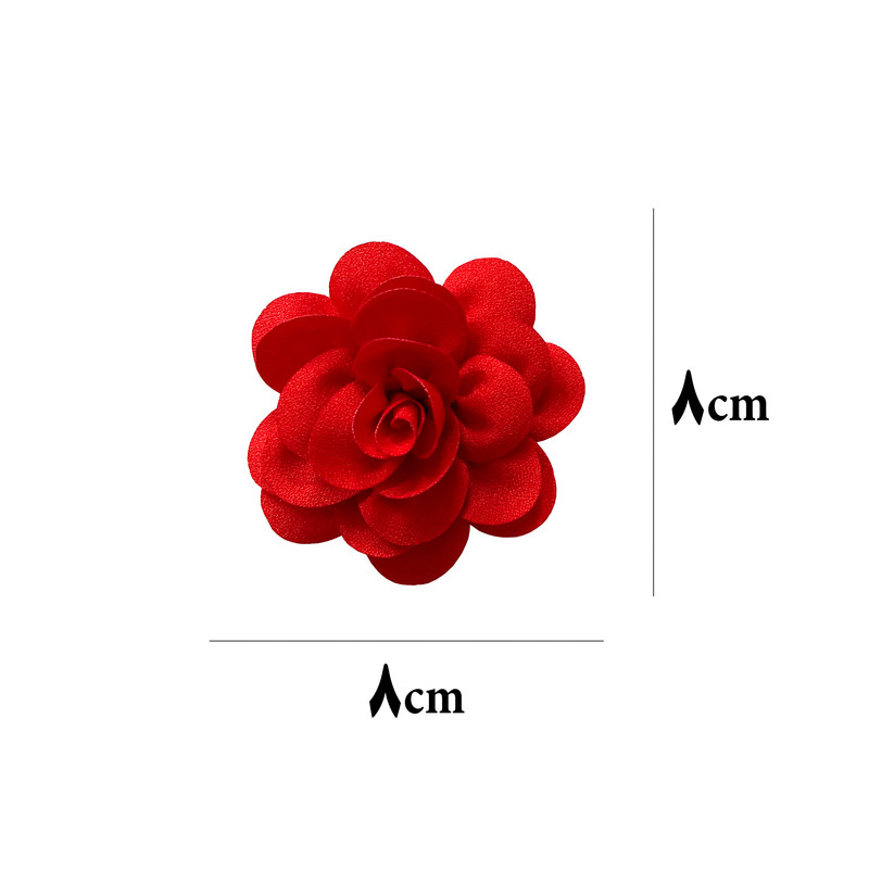 سنجاق سینه دخترانه مدل گل اسکاتلندی کد 8777