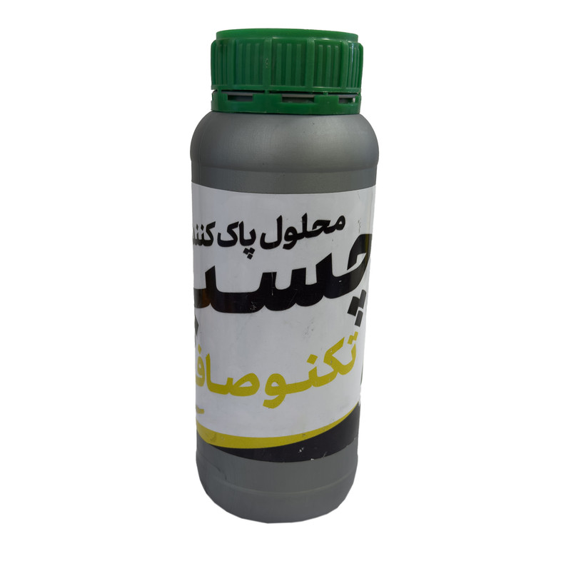 محلول پاک کننده چسب تکنو صاف مدل SMT-TKNO-SAF-MAHLOL وزن 950 گرم