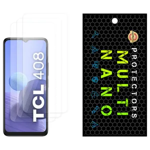 Multi Nano X-S3N Screen Protector For TCL 408 Pack of 3