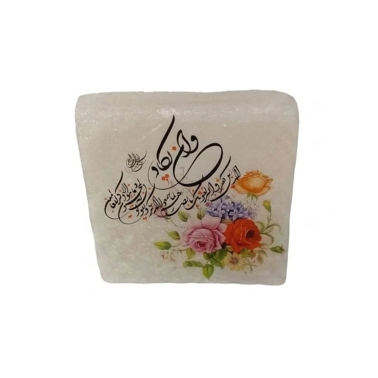 سنگ نمک دکوری مدل مربعی کد ۶۱