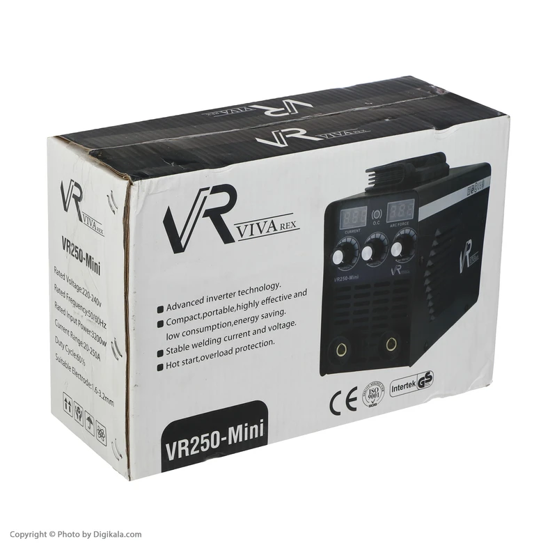 اینورتر جوشکاری 250 آمپر ویوارکس مدل VR250-MINI عکس شماره 11