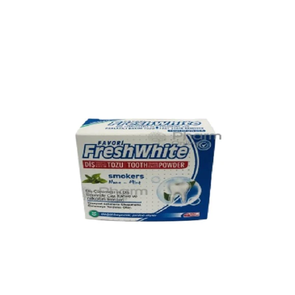 عکس شماره 4 : پودر سفید کننده دندان فرش وایت مدل smoker وزن 50 گرم