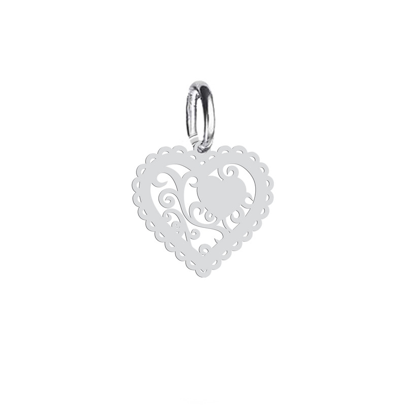 آویز گردنبند هایکا طرح قلب مدل ha 613