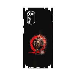 MAHOOT GOD_OF_WAR-FullSkin Cover Sticker for Motorola Moto E32s