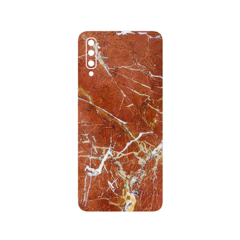 برچسب پوششی ماهوت مدل Red Marble مناسب برای گوشی موبایل سامسونگ Galaxy A70