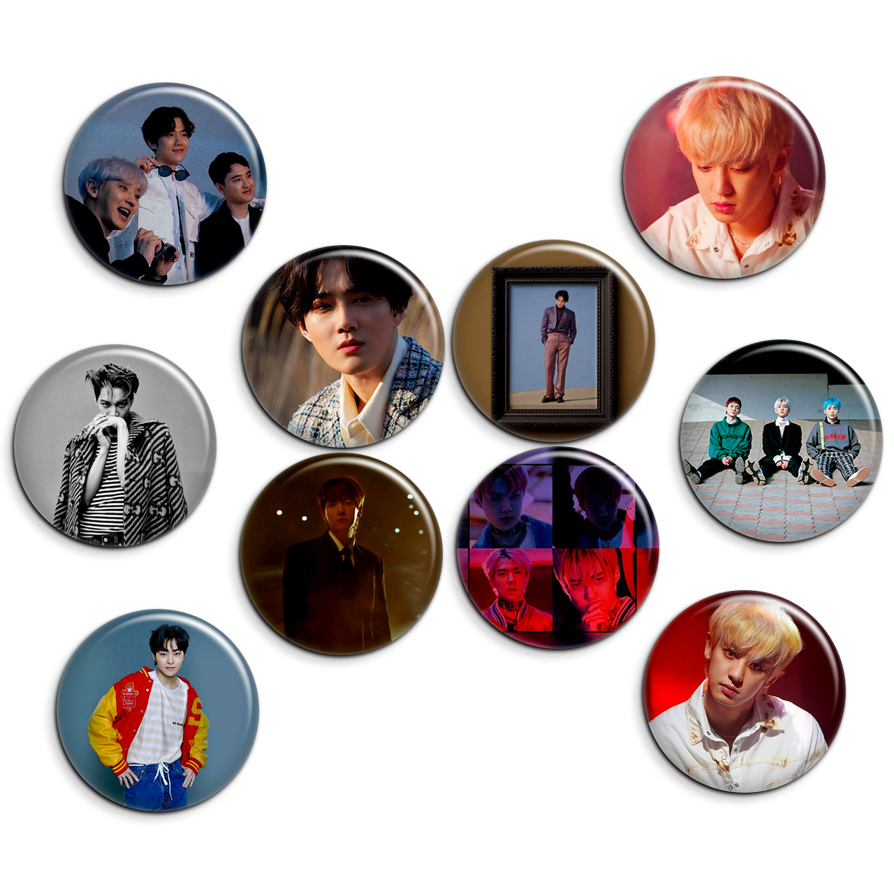 پیکسل پرمانه طرح exo کد pmg.5355 مجموعه 10 عددی