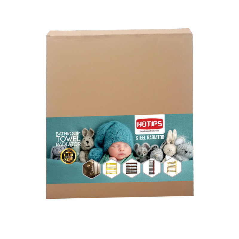 رادیاتور حوله خشک کن هاتیپس مدل آلومینیومی 50*60