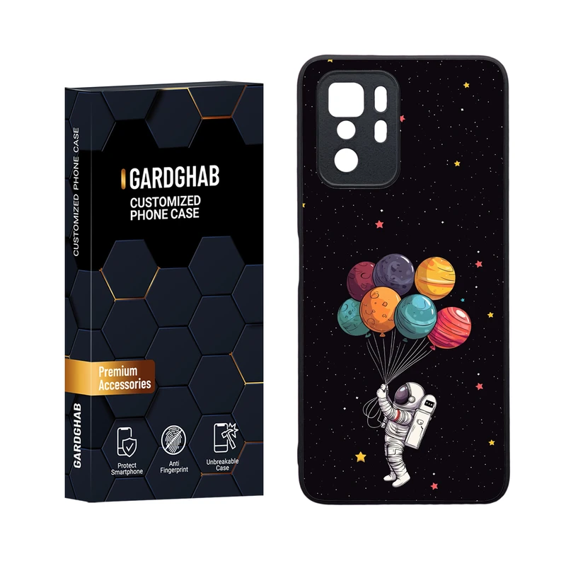 کاور گارد قاب مدل دورژله ای کهکشان مناسب برای گوشی موبایل شیائومی Poco X3 GT / Redmi Note 10 Pro 5G