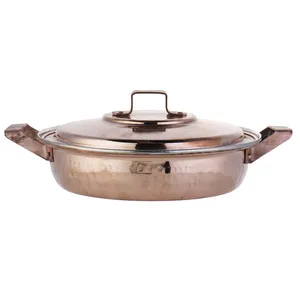 ماهیتابه مسی زنجان قطر 24 سانتی متر