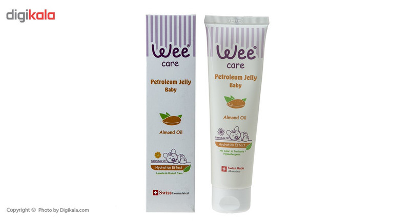 وازلین ژله‌ ای بچه وی کر مدل Almond Oil مقدار 100 گرم