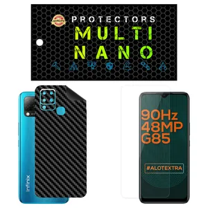 Multi Nano X-SFC Screen Protector For Infinix Hot 10T with back skin