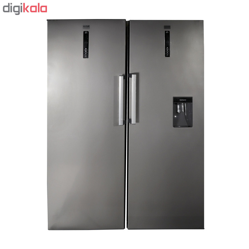 یخچال و فریزر دوقلو 38 فوت سیلور مدل SR-103