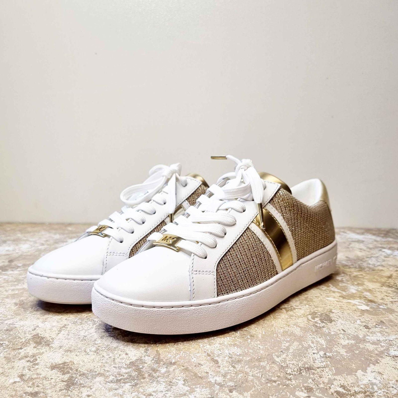 کفش روزمره زنانه مایکل کورس مدل  IRVING STRIPE LACE UP - Trainers -  - 8