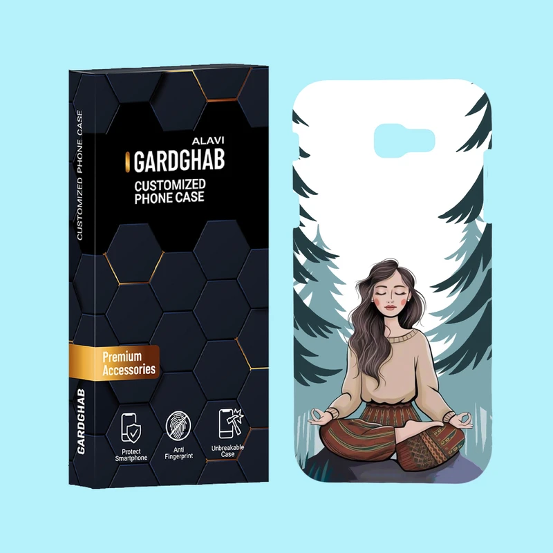 کاور گارد قاب علوی مدل دخترانه مناسب برای گوشی موبایل سامسونگ Galaxy A720 / A7 2017