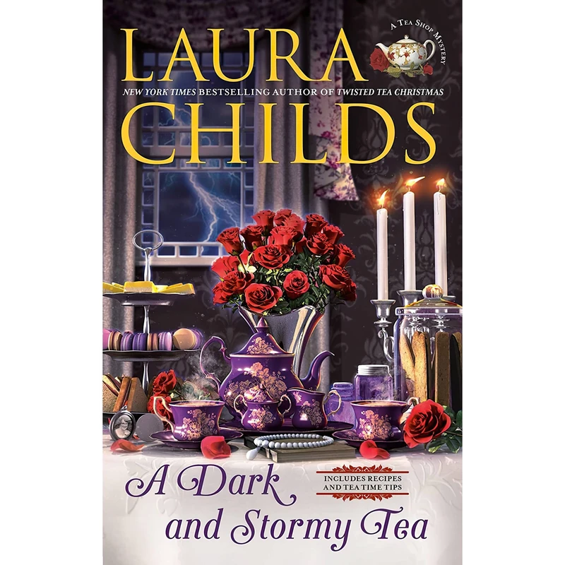 کتاب A Dark and Stormy Tea اثر Laura Childs انتشارات Berkley