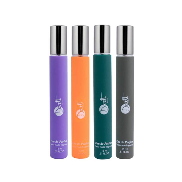 عطر جیبی دکلت مدل 265 حجم 15 میلی لیتر مجموعه 4 عددی