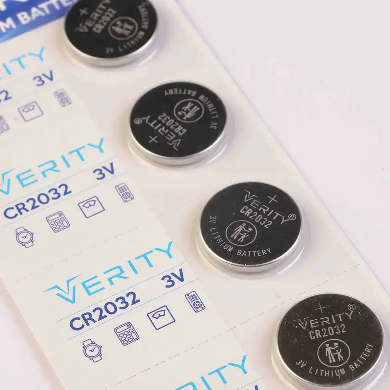 باتری سکه ای وریتی مدل CR 2032 بسته پنج عددی