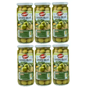 زیتون شور ماهوند - 480 گرم مجموعه 6 عددی