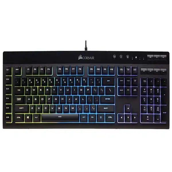 کیبورد مخصوص بازی کورسیر مدل Corsair K55 RGB