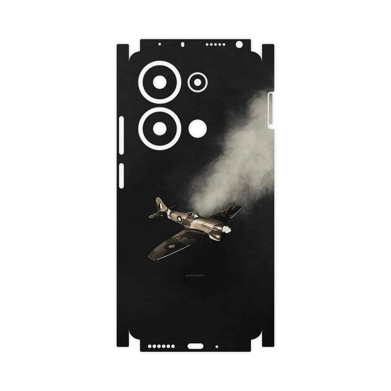 برچسب پوششی ماهوت مدل World_War_II_Aircraft-FullSkin مناسب برای گوشی موبایل شیائومی Redmi Note 13 Pro 4G
