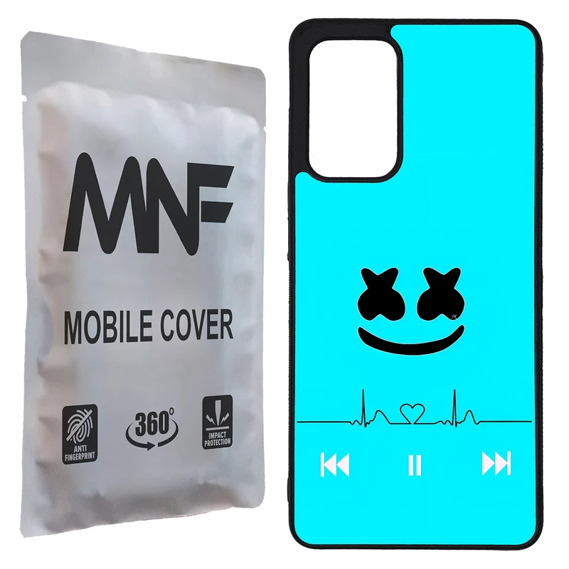 کاور ام ان اف طرح Marshmello کد P-088 مناسب برای گوشی موبایل سامسونگ Galaxy A72 / A72 5G