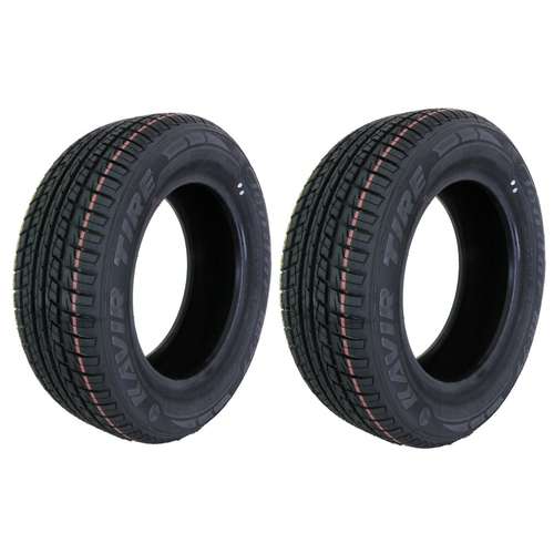 لاستیک خودرو کویر تایر مدل KB77 سایز 205/60R14 - دو حلقه