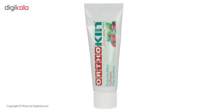خمیر دندان ارتوکین مدل Strawberry Mint حجم 75 میلی لیتر خمیر دندان ارتوکین مدل Strawberry Mint حجم 75 میلی لیتر