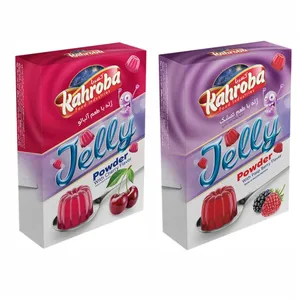 پودر آلبالو و پودر ژله تمشک کهربا - 100 گرم مجموعه 2 عددی 