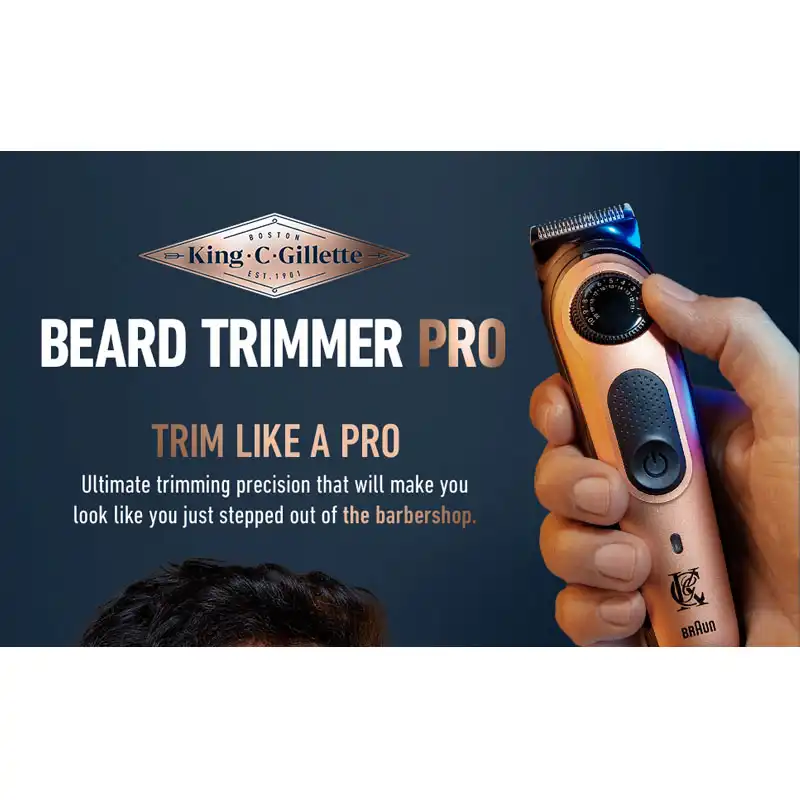 ماشین اصلاح موی صورت براون مدل king Gillette