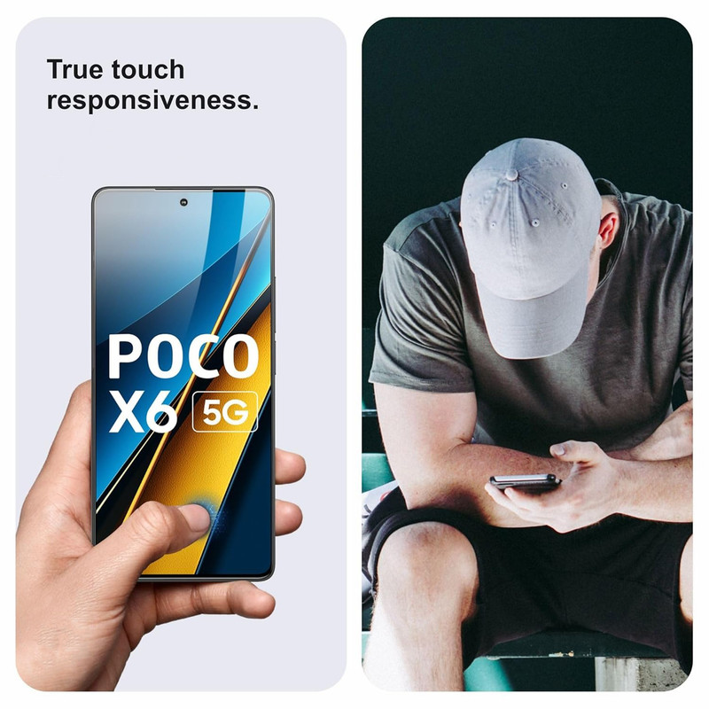 محافظ صفحه نمایش شیشه ای سامورایی مدل Glass Max مناسب برای گوشی موبایل شیائومی Poco X6 Pro