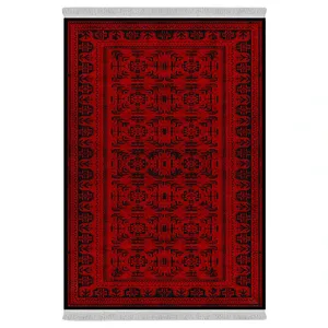 فرش پارچه‌ای دفه مدل فرشینه طرح مدرن کد 854