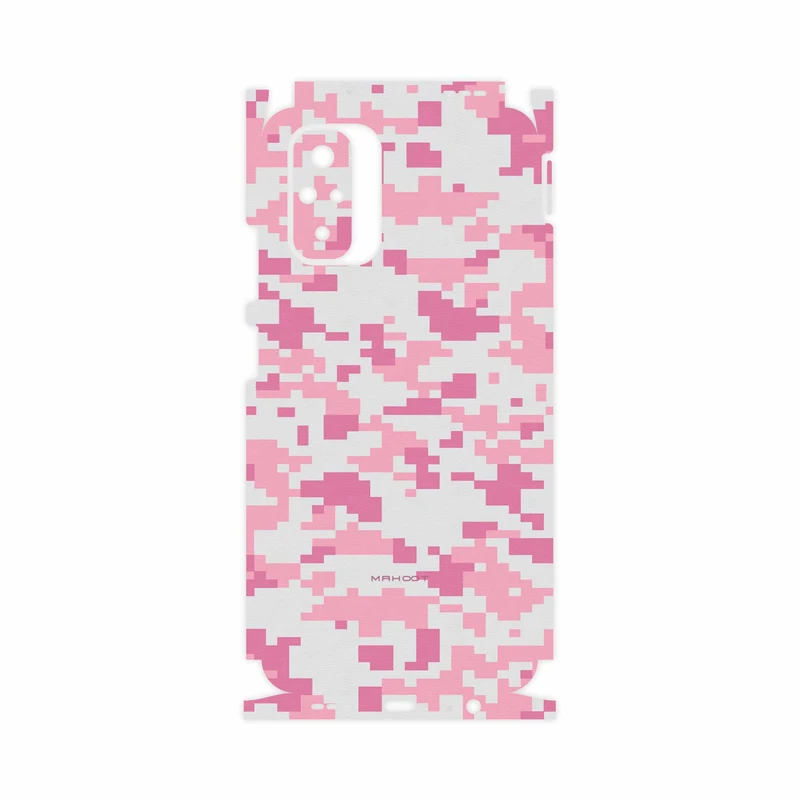 برچسب پوششی ماهوت مدل Army-Pink-pixel-FullSkin مناسب برای گوشی موبایل شیائومی Redmi Note 10s