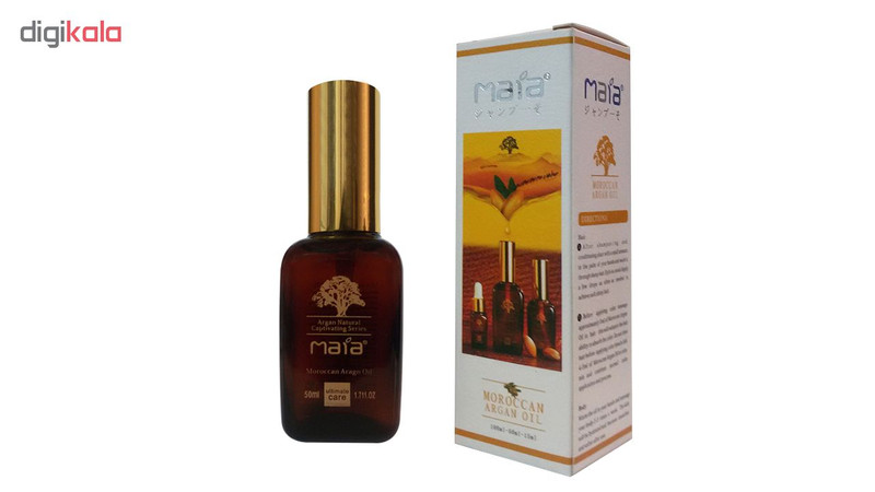 روغن آرگان مایا مدل Moroccan Argan Oil حجم 50 میلی لیتر روغن آرگان مایا مدل Moroccan Argan Oil حجم 50 میلی لیتر