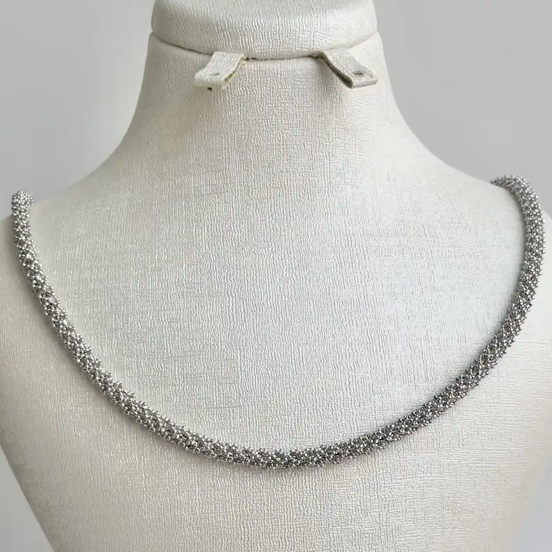 گردنبند طلا 18 عیار زنانه مدل خودکاری