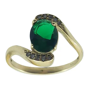 انگشتر زنانه مدل زبرجد کد ys-As4