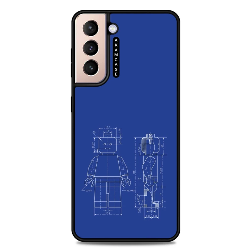 کاور آکام مدل AMC-WSGS21P-LEGO-32 مناسب برای گوشی موبایل سامسونگ Galaxy S21 Plus