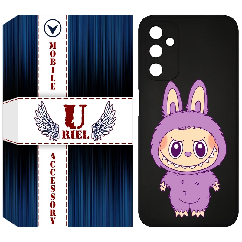 کاور یوریل قاب مدل KSH کد 150 طرح عروسک لبوبو مناسب برای گوشی موبایل سامسونگ Galaxy A14 4G / A14 5G